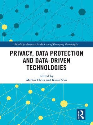 cover image of Privacy, Data Protection and Data-driven Technologies